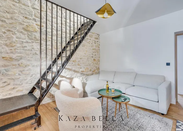 Kaza Bella - Maisons Alfort 8 Modern Large Apartment